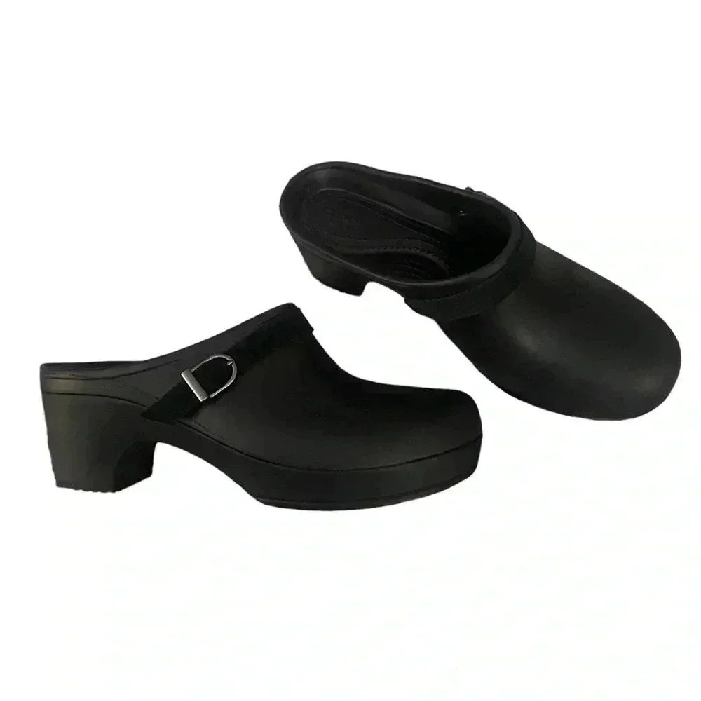 Crocs Sarah Clog Y2K Mule Black Size 10